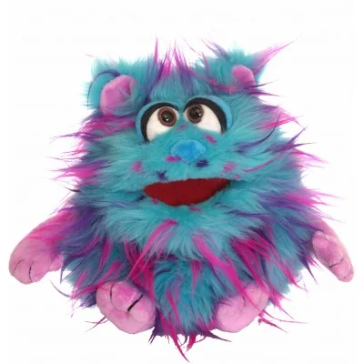 Peluche marionnette Hupe, le petit monstre