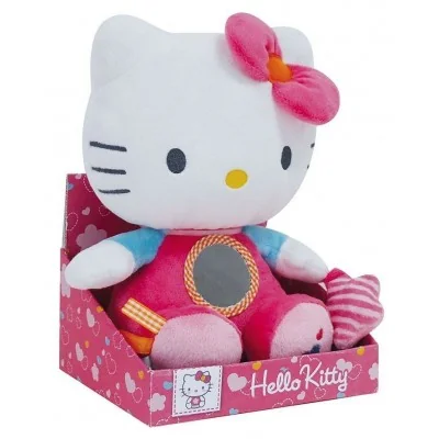 Peluche d'activités bébé Hello Kitty - 23 cm signée Jemini dans son carton Peluche d'activités bébé Hello Kitty - 23 cm signée Jemini dans son carton