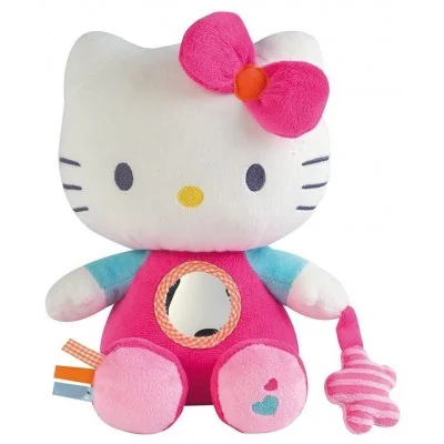 Peluche d'activités bébé Hello Kitty - 23 cm signée Jemini