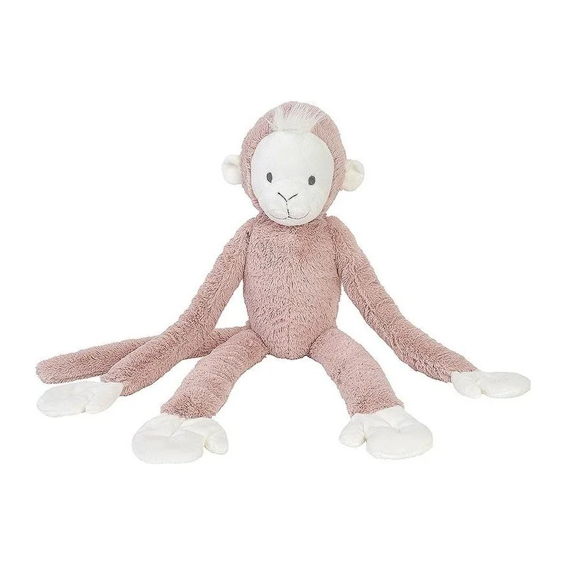 Peluche Singe suspendu Peach - 42 cm signée Happy Horse