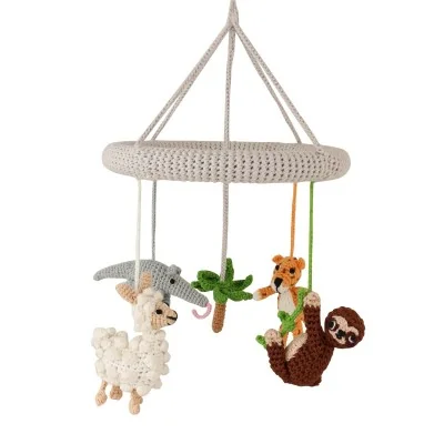 Mobile bébé en Crochet "Amérique du Sud" signé Sindibaba