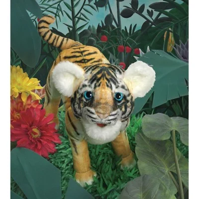 Marionnette à main Bébé Tigre signée Folkmanis Marionnette à main Bébé Tigre signée Folkmanis
