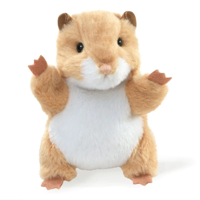 Mini marionnette hamster signée Folkmanis Mini marionnette hamster signée Folkmanis
