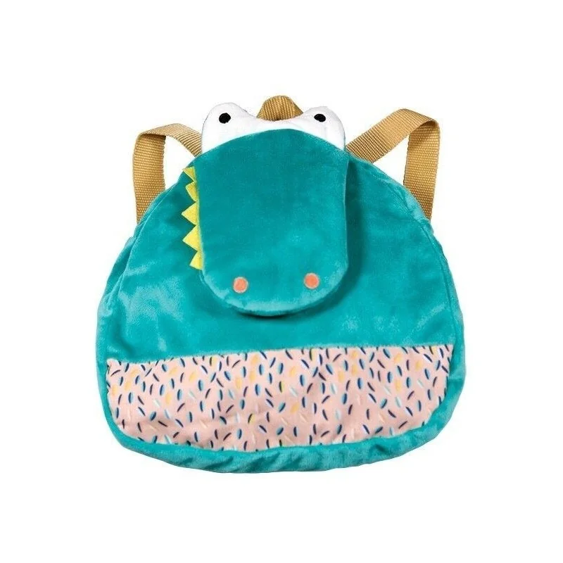 Sac à dos enfant crocodile signé Ebulobo Sac à dos enfant crocodile signé Ebulobo