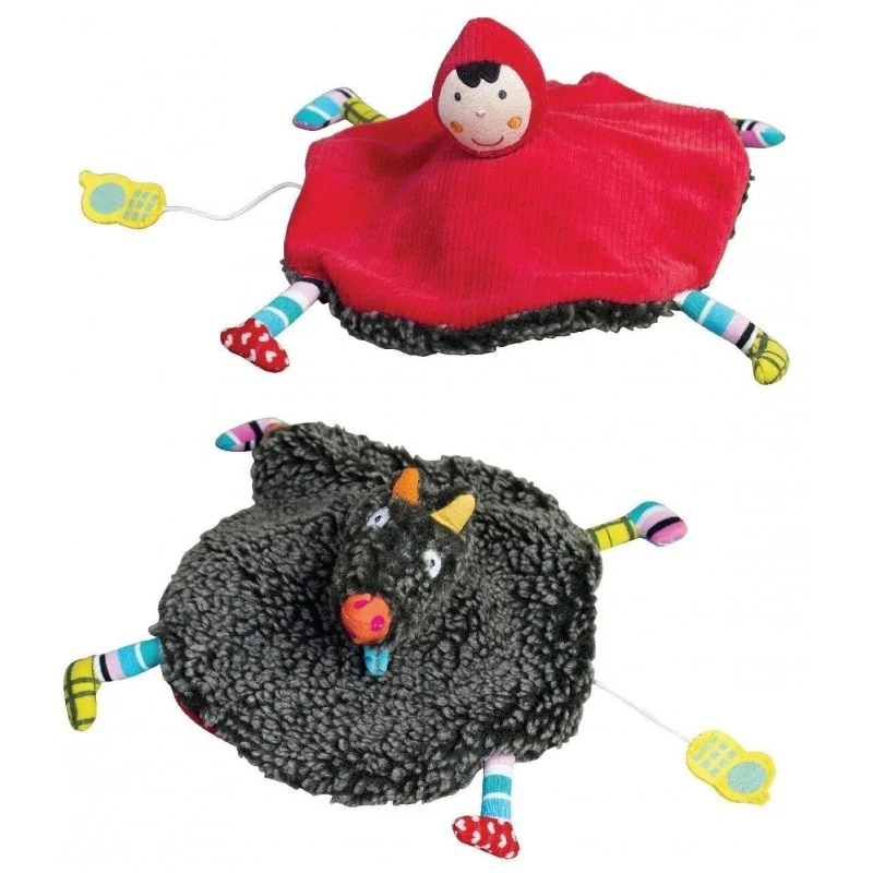Doudou musical Chaperon / Louloup signé Ebulobo Doudou musical Chaperon / Louloup signé Ebulobo