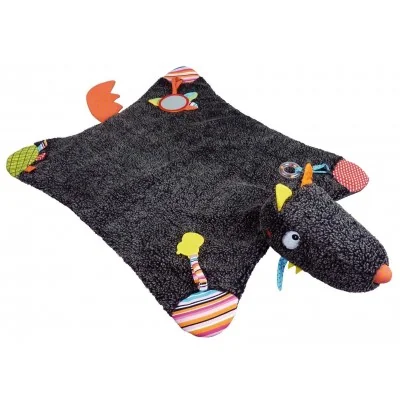 Tapis d'éveil Louloup peau de bête signé Ebulobo