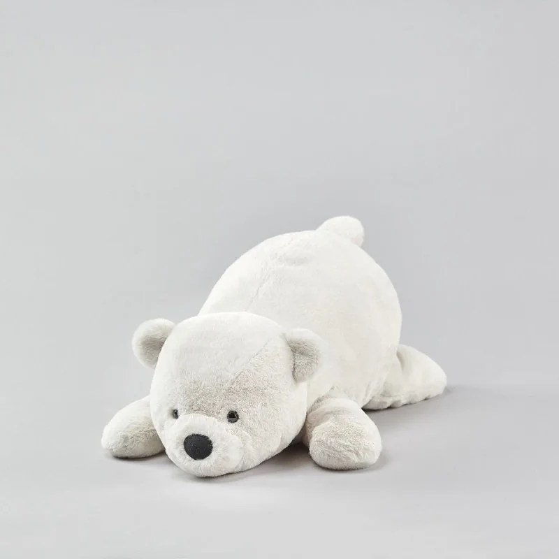 Peluche ours polaire blanc - 55 cm signée Lilla och stora björn Peluche ours polaire blanc - 55 cm signée Lilla och stora björn