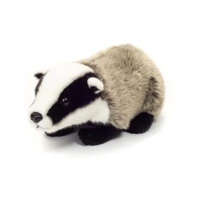 Peluche blaireau - 30 cm signée Teddy Hermann