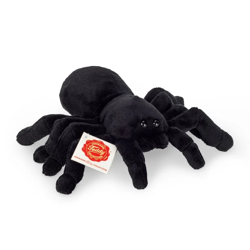 Peluche araignée noire - 16 cm signée Teddy Hermann Peluche araignée noire - 16 cm signée Teddy Hermann