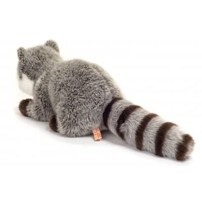 Peluche raton laveur - 29 cm signée Teddy Hermann, vue de dos Peluche raton laveur - 29 cm signée Teddy Hermann, vue de dos