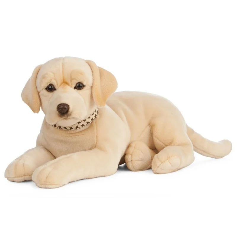 Peluche golden labrador - 60 cm signée Living Nature