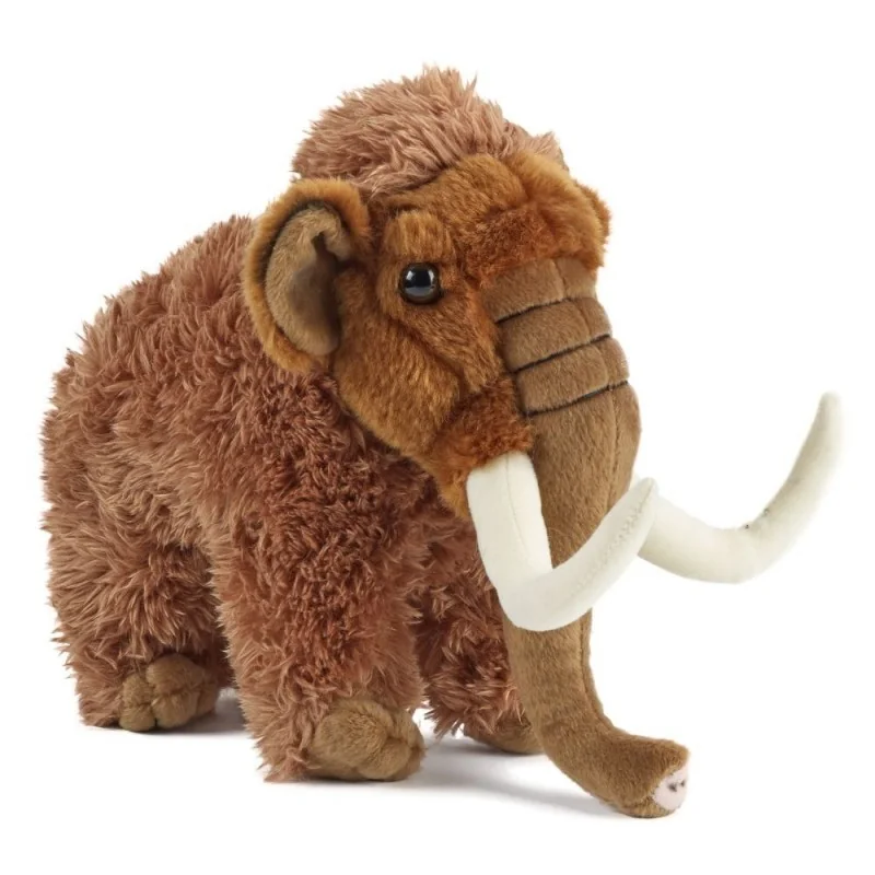 Peluche mammouth laineux - 26 cm signée Living Nature Peluche mammouth laineux - 26 cm signée Living Nature