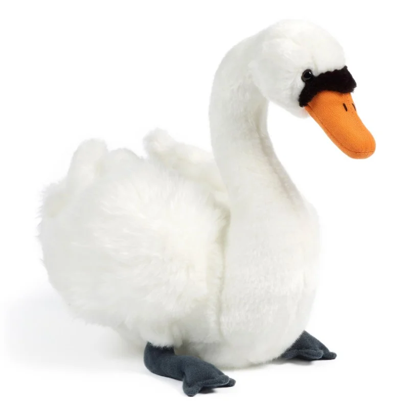Peluche cygne - 28 cm signée Living Nature Peluche cygne - 28 cm signée Living Nature