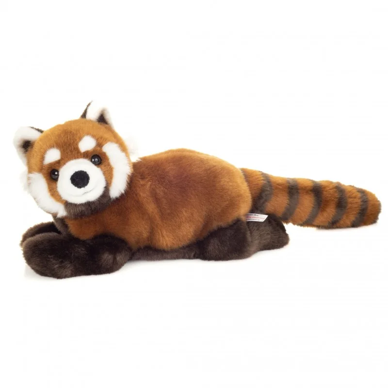 Peluche panda roux - 30 cm signée Teddy Hermann Peluche panda roux - 30 cm signée Teddy Hermann