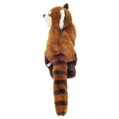 Peluche panda roux - 30 cm signée Teddy Hermann, vue de dos Peluche panda roux - 30 cm signée Teddy Hermann, vue de dos