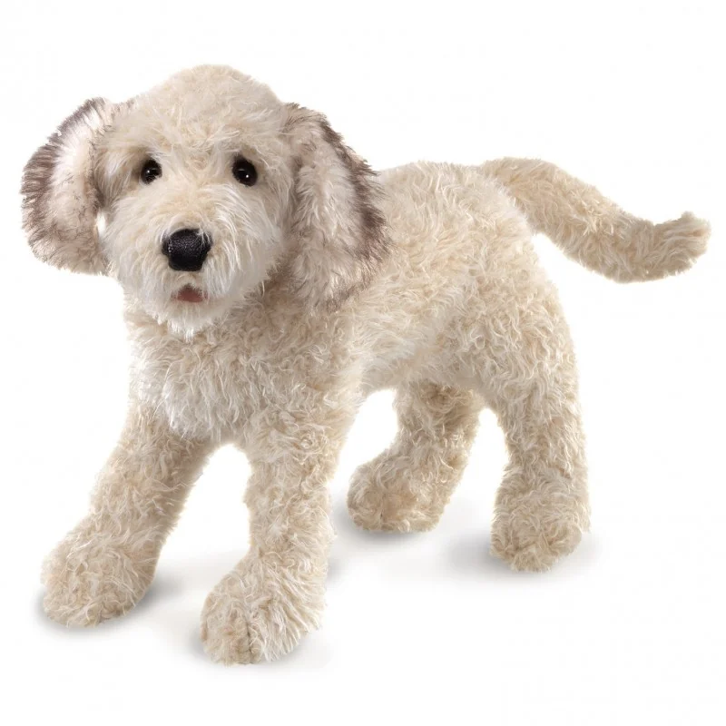 Marionnette à main Labradoodle Marionnette à main Labradoodle