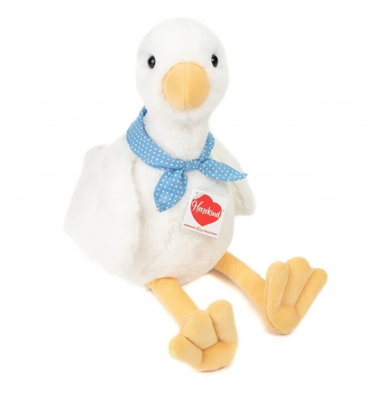 Peluche canard Elisa - 28 cm signée Teddy Hermann Peluche canard Elisa - 28 cm signée Teddy Hermann