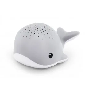 Veilleuse projecteur Wally la baleine gris de la marque Zazu