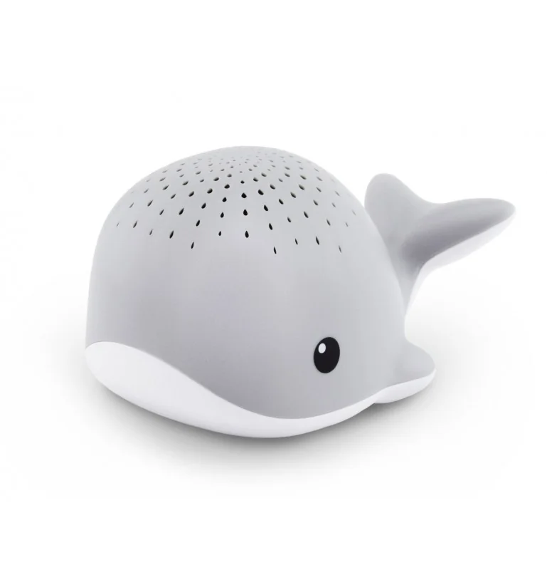 Veilleuse projecteur Wally la baleine gris de la marque Zazu