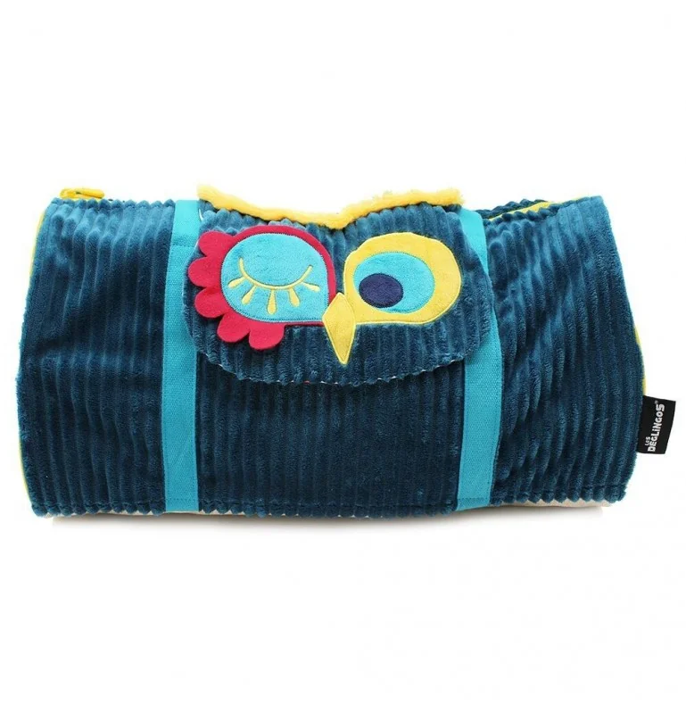Sac week-end Astros le Hibou signé Les Déglingos Sac week-end Astros le Hibou signé Les Déglingos