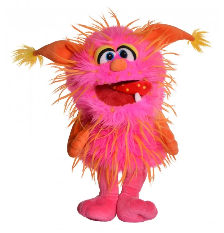 Marionnette monstre Schmackofatz signée Living Puppets Marionnette monstre Schmackofatz signée Living Puppets