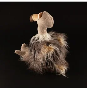 Peluche vautour "Heia Geyer" signée Sigikid, vue de dos Peluche vautour "Heia Geyer" signée Sigikid, vue de dos