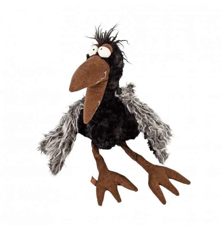 Peluche corbeau "July Jewels" signée Sigikid