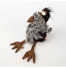 Peluche corbeau "July Jewels" signée Sigikid