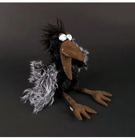 Peluche corbeau "July Jewels" signée Sigikid