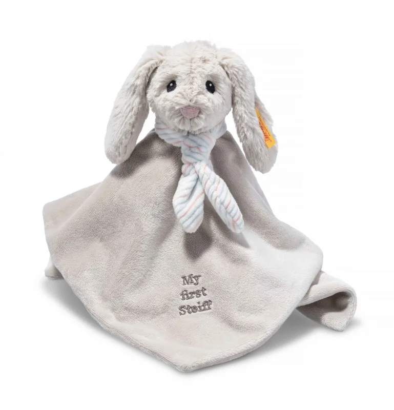 Doudou My First Steiff lapin Hoppie signé Steiff Doudou My First Steiff lapin Hoppie signé Steiff