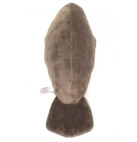 Peluche lamantin - 40 cm signée Teddy Hermann, vue de dessus Peluche lamantin - 40 cm signée Teddy Hermann, vue de dessus