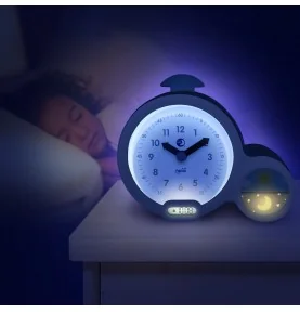 Réveil éducatif Mon 1er réveil Kid'Sleep Clock - Bleu signé Pabobo
