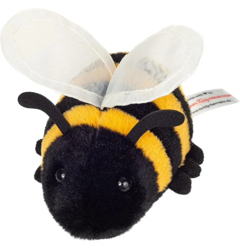Peluche abeille - 11 cm signée Teddy Hermann Peluche abeille - 11 cm signée Teddy Hermann