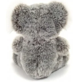 Peluche koala assis - 18 cm signée Teddy Hermann, vue de dos