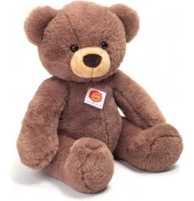 Ours en peluche chocolat signé Teddy Hermann