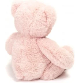 Ours en peluche vieux rose - 30 cm signé Teddy Hermann, vue de dos Ours en peluche vieux rose - 30 cm signé Teddy Hermann, vue de dos