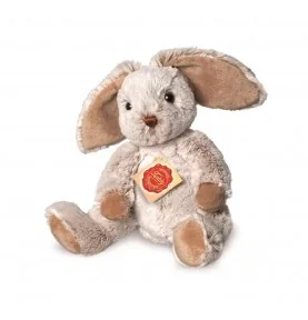 Peluche lapin gris - 25 cm signée Teddy Hermann Peluche lapin gris - 25 cm signée Teddy Hermann