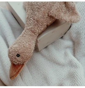 Peluche bruit blanc Liva l’oie marron rechargeable signée Flow Amsterdam Peluche bruit blanc Liva l’oie marron rechargeable signée Flow Amsterdam