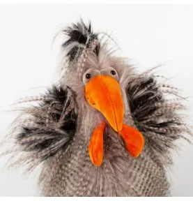 peluche coq "Roost Boost" signée Sigikid