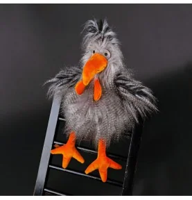 peluche coq "Roost Boost" signée Sigikid