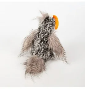 Peluche oiseau "Slow Flyer" signée Sigikid, vue de dos