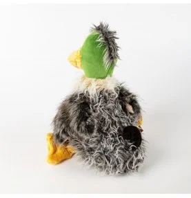 peluche canard "Gacko Gack" signée Sigikid, vue de dos