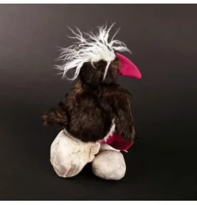Peluche pingouin "Rock Hopper" signée Sigikid