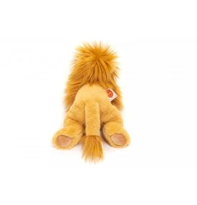 Peluche lion couché - 33 cm signée Teddy Hermann, vue de dos Peluche lion couché - 33 cm signée Teddy Hermann, vue de dos