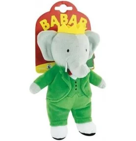 Peluche Babar - 20 cm signée Jemini