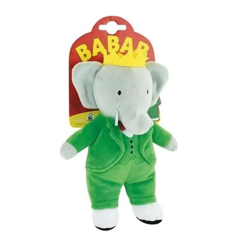 Peluche Babar - 20 cm signée Jemini