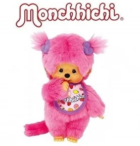 Peluche Kiki Monchhichi Frozen Fruits - 20 cm signée Bandai