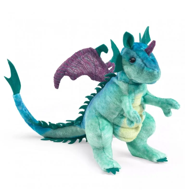 Marionnette Mini Dragon signée Folkmanis Marionnette Mini Dragon signée Folkmanis