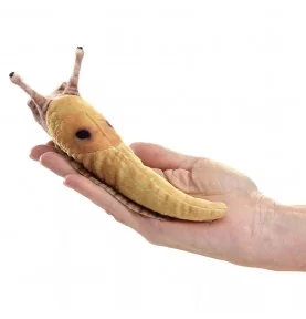 Marionnette Mini Limace Banane signée Folkmanis Marionnette Mini Limace Banane signée Folkmanis
