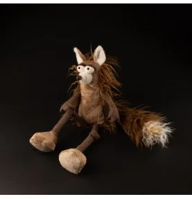 Peluche coyote "Jodie Coyotie" signée Sigikid